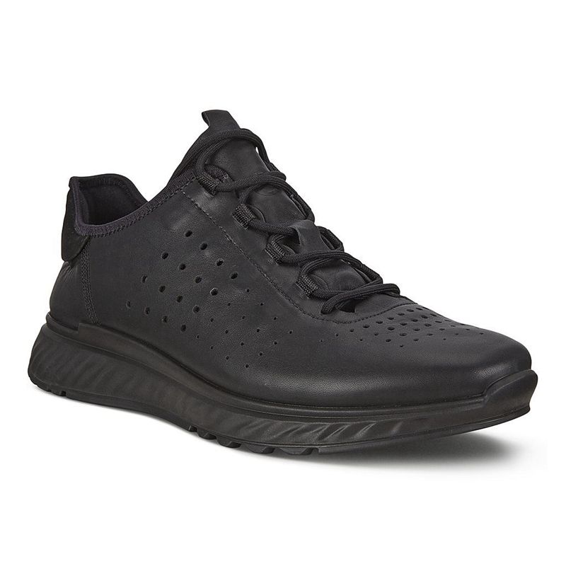 Zapatillas Ecco St.1 Para Hombre,Negras,530968-PAS